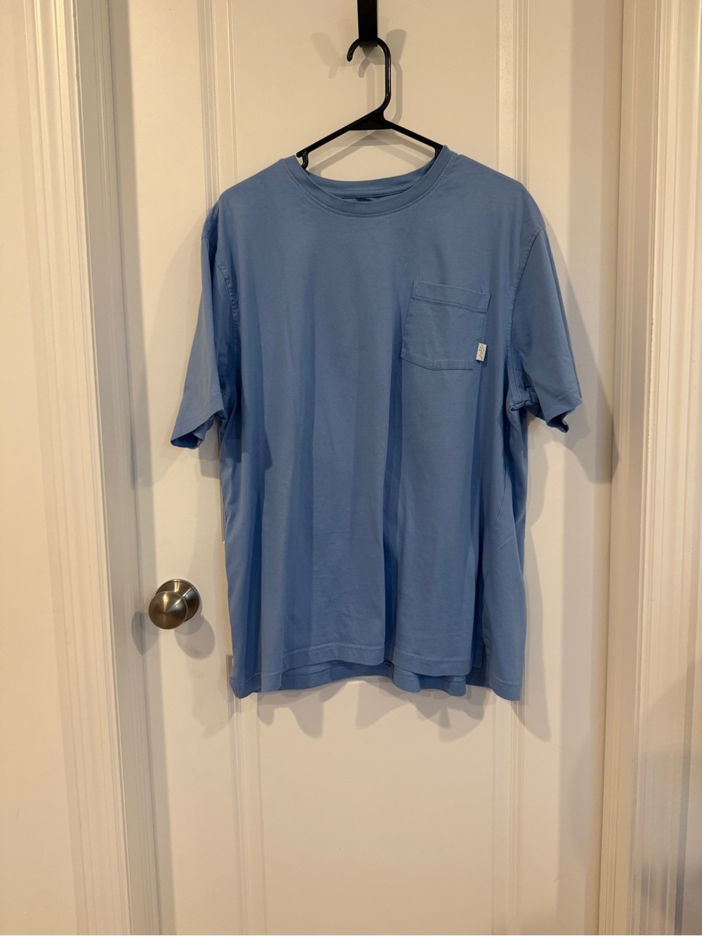 Kenneth Cole Light Blue Short Sleeve Pocket Tee